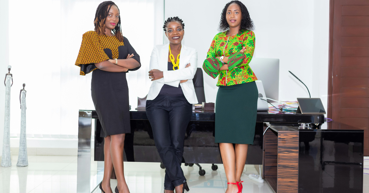 women wearing smart casual work outfits that transition from office to evening party