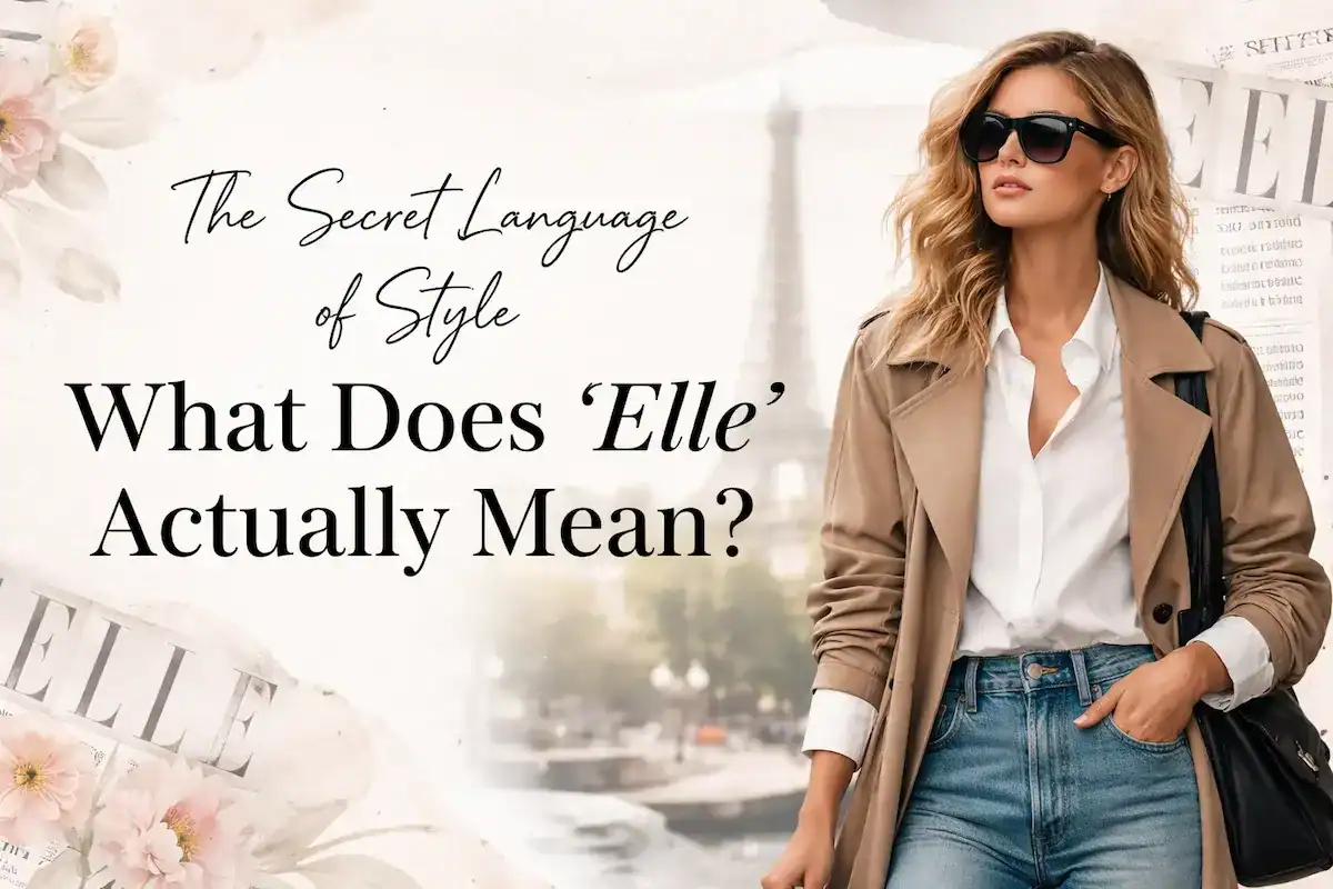 Woman in a trench coat and white shirt in Paris, illustrating the 'Elle' magazine style aesthetic.