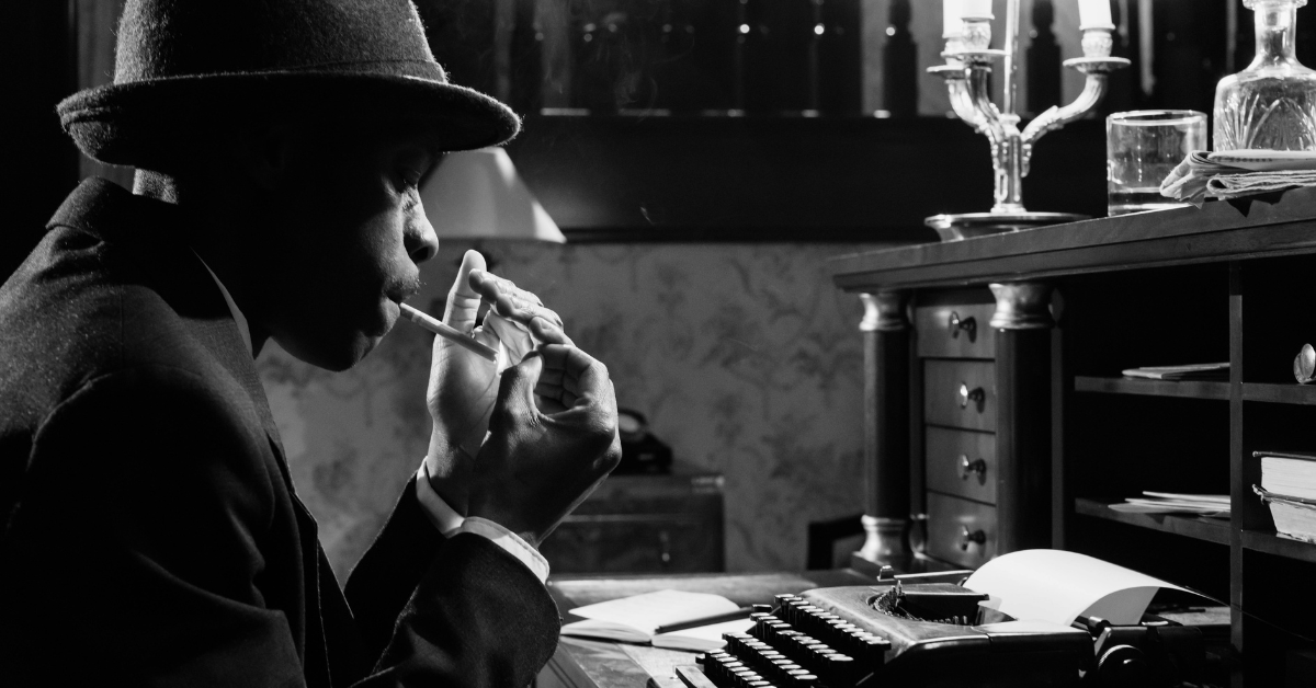 1930s mens fashion style with classic suit wide lapels high waisted trousers and fedora hat